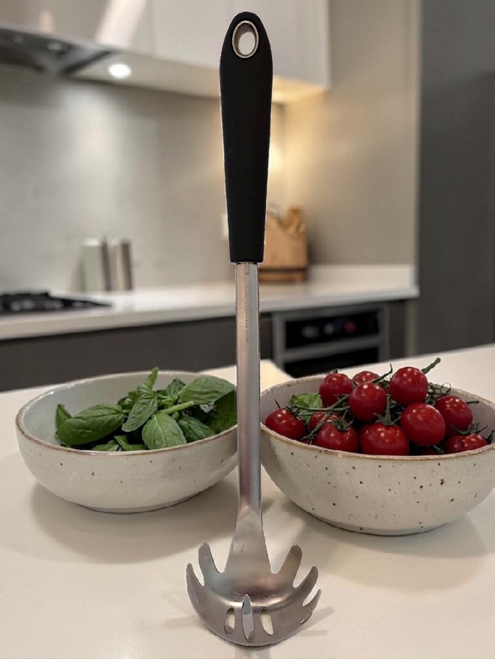 JA Henkels Spaghetti Server Pasta Spoon 18/10 Kitchen‎ Utensil Stainless Steel